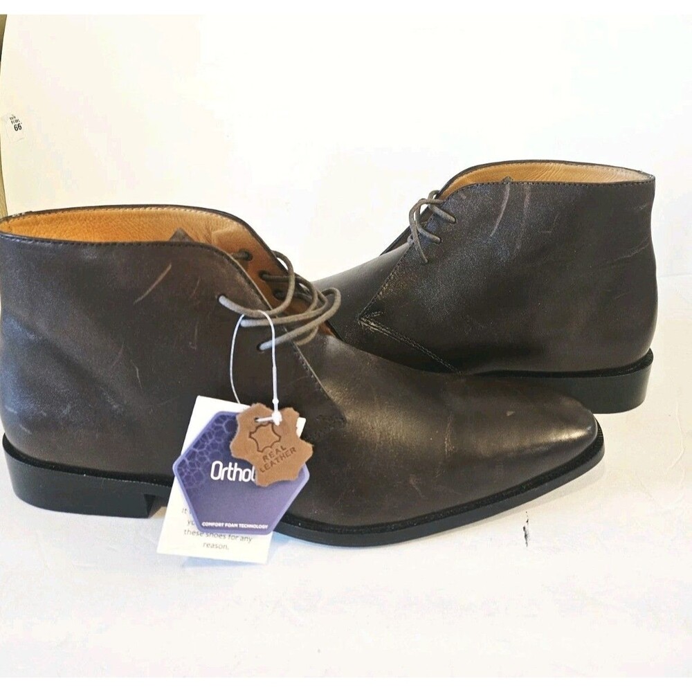 Carlos by Carlos Santana Mens Boots Size 10.5 Brown Leather NWT - Picture 3 of 8